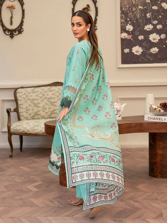 RungBurry Printed Lawn Collection 2025 by Sitara Textile (D-07)