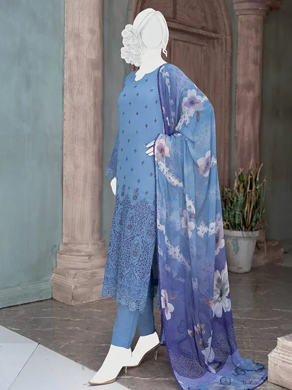 Rut Rang Embroidered Karandi Collection 2025 by ABC (D-01)