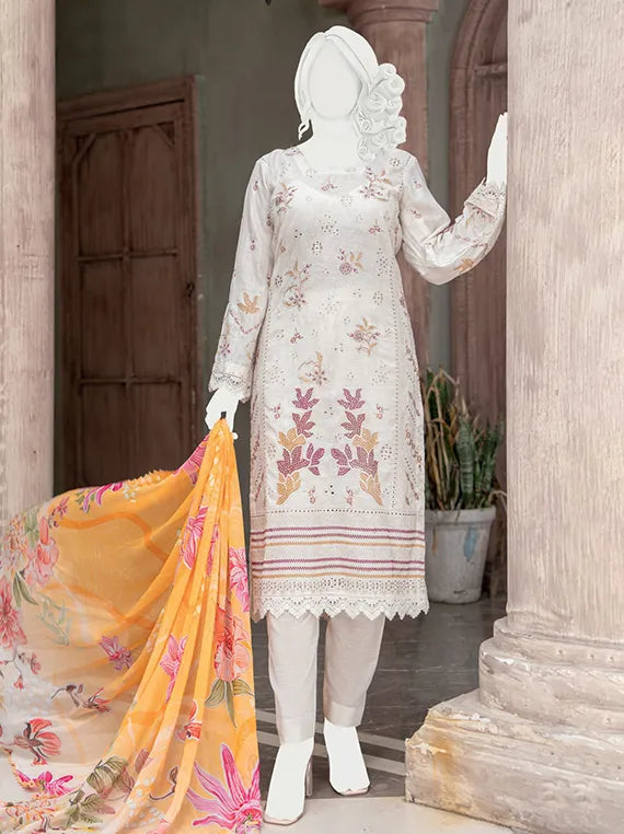 Rut Rang Embroidered Karandi Collection 2025 by ABC (D-03)