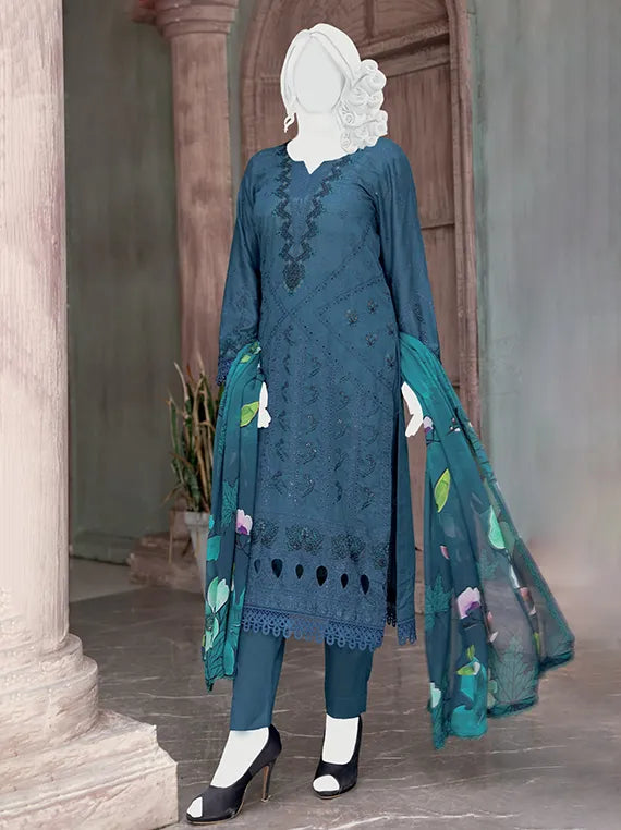 Rut Rang Embroidered Karandi Collection 2025 by ABC (D-04)