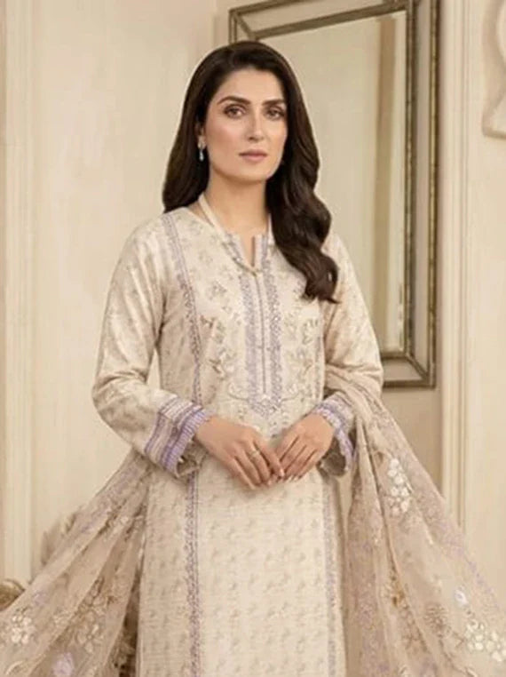 SANIA by HH Printed Embroidered Lawn Collection 2026 Vol-02 (D-02)