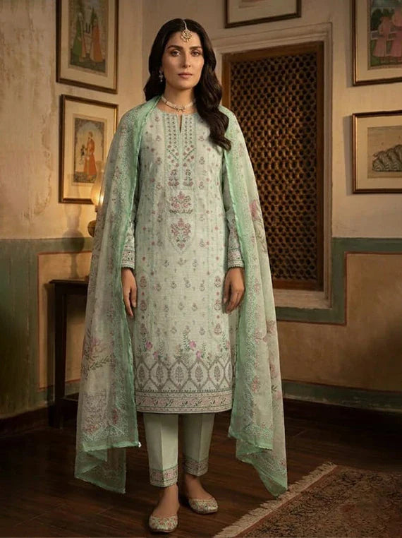 SANIA by HH Printed Embroidered Lawn Collection 2026 Vol-02 (D-04)