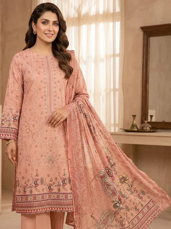 SANIA by HH Printed Embroidered Lawn Collection 2026 Vol-02 (D-05)