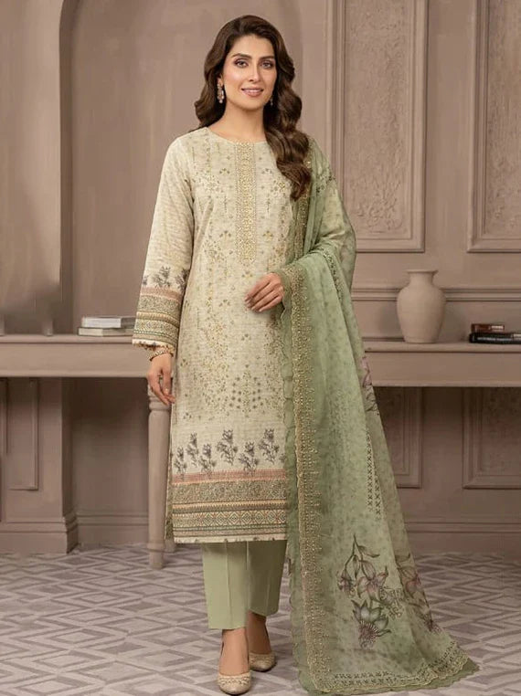 SANIA by HH Printed Embroidered Lawn Collection 2026 Vol-02 (D-06)