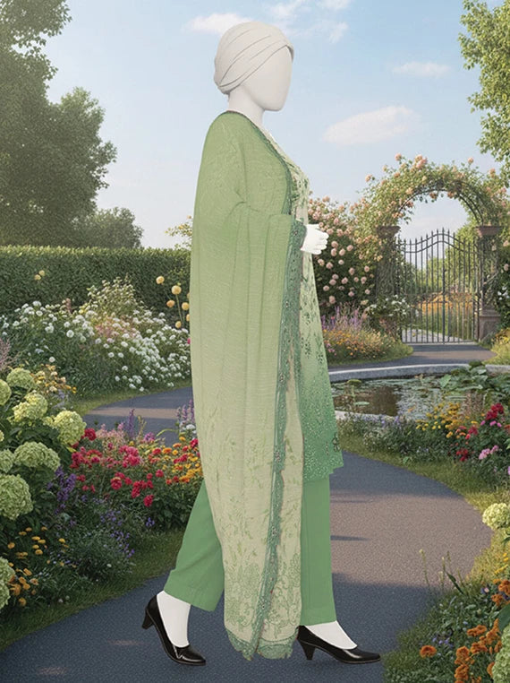 SANOBER by Abc Embroidered Lawn Collection 2026 (D-06)