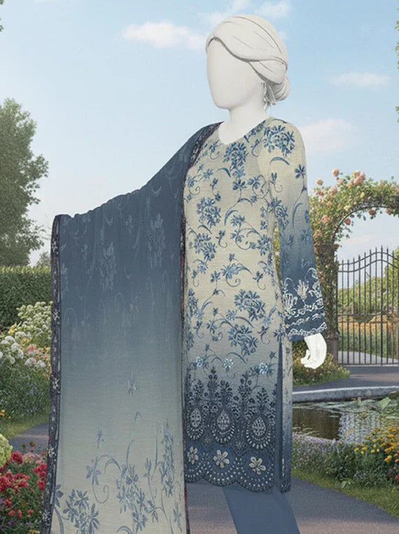 SANOBER by Abc Embroidered Lawn Collection 2026 (D-10)