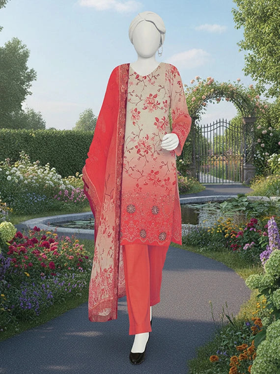 SANOBER by Abc Embroidered Lawn Collection 2026 (D-11)