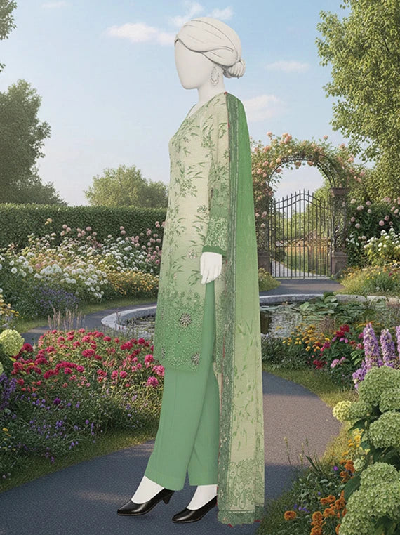 SANOBER by Abc Embroidered Lawn Collection 2026 (D-15)