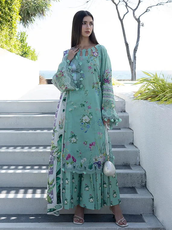 SANTORINI by Elaf Printed Lawn Collection 2026 (EPN-7A)