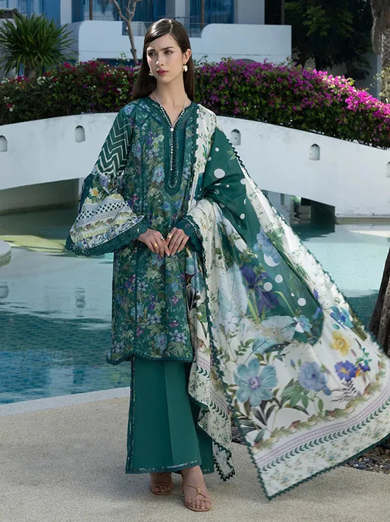 SANTORINI by Elaf Printed Lawn Collection 2026 (EPN-9A)