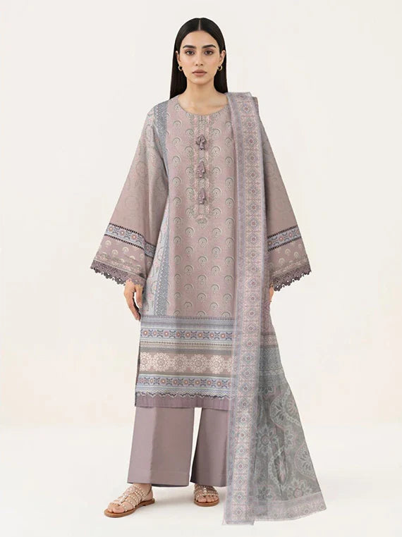 SAPPHIRE 3PC Printed Embroidered Lawn Collection 2026 (3PBE-WS26CL3-28)