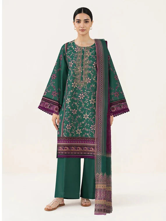 SAPPHIRE 3PC Printed Embroidered Lawn Collection 2026 (3PBE-WS26CL3-29)