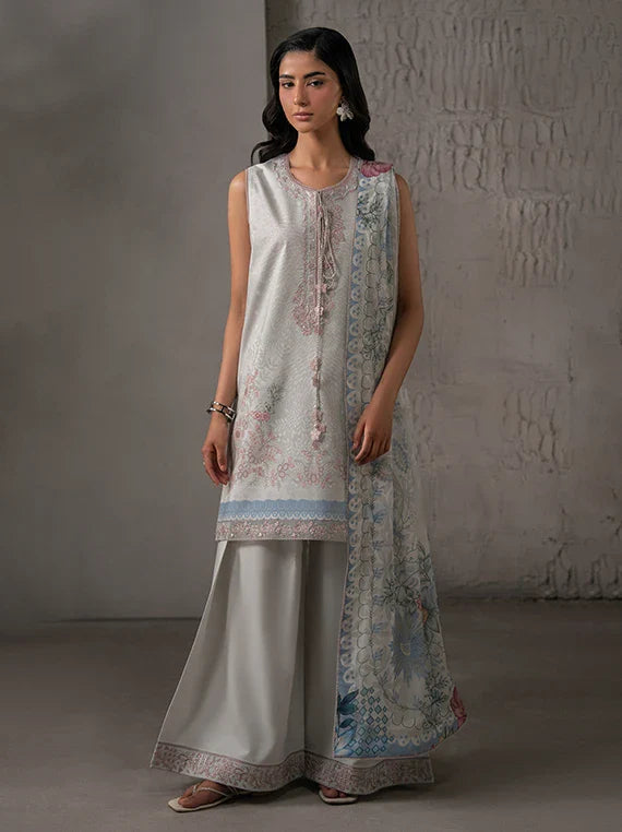 SELLURE by Seran Embroidered Lawn Collection 2026 (D-02 AVELORE)