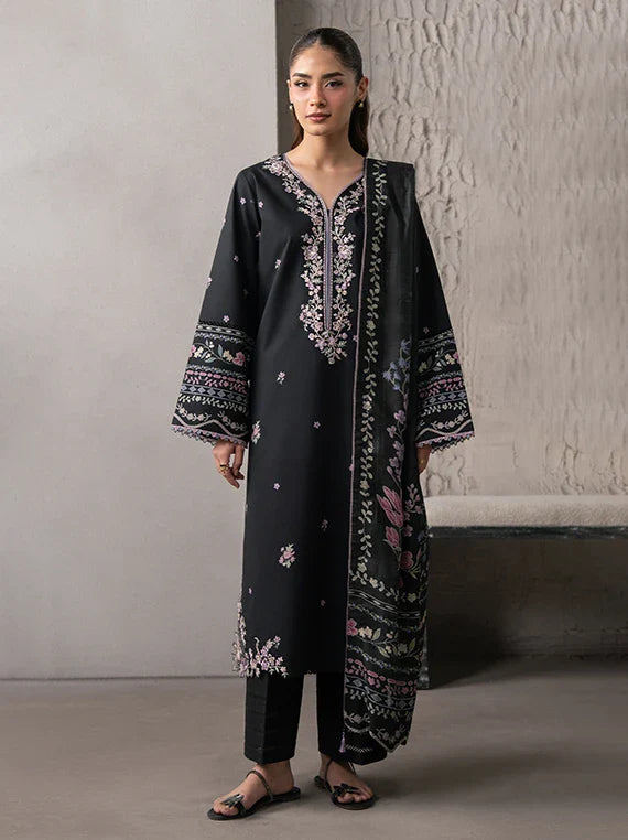 SELLURE by Seran Embroidered Lawn Collection 2026 (D-08 ODETTE)