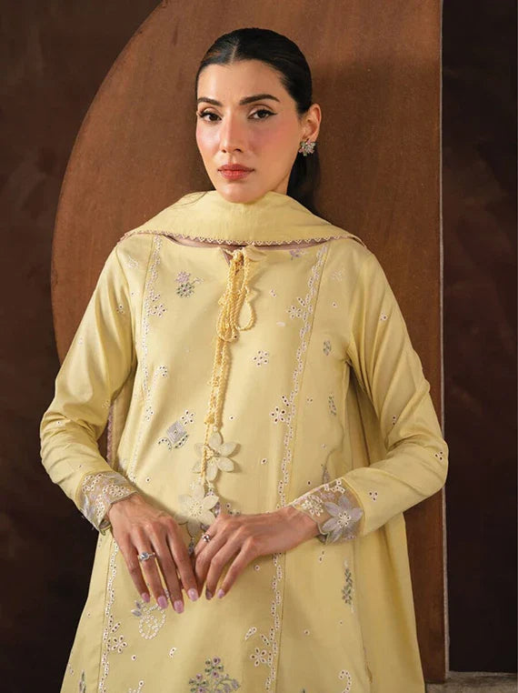SERAN Eid Lux Embroidered Lawn Collection 2026 (D-08 SEYRA)