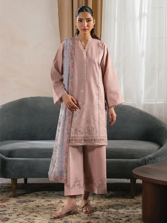 SERAN Eid Lux Embroidered Lawn Collection 2026 (D-10 ALISSE)