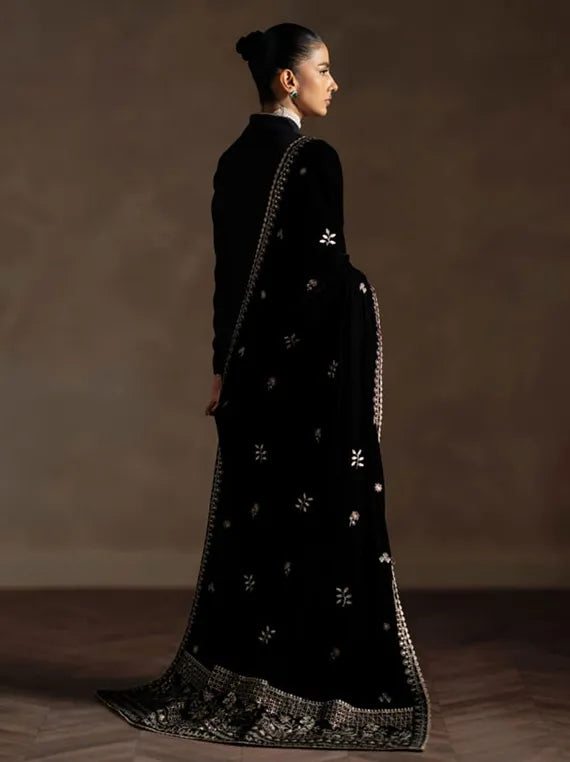 SERAN Luxe Velvet Shawl Collection 2025 (S-02)