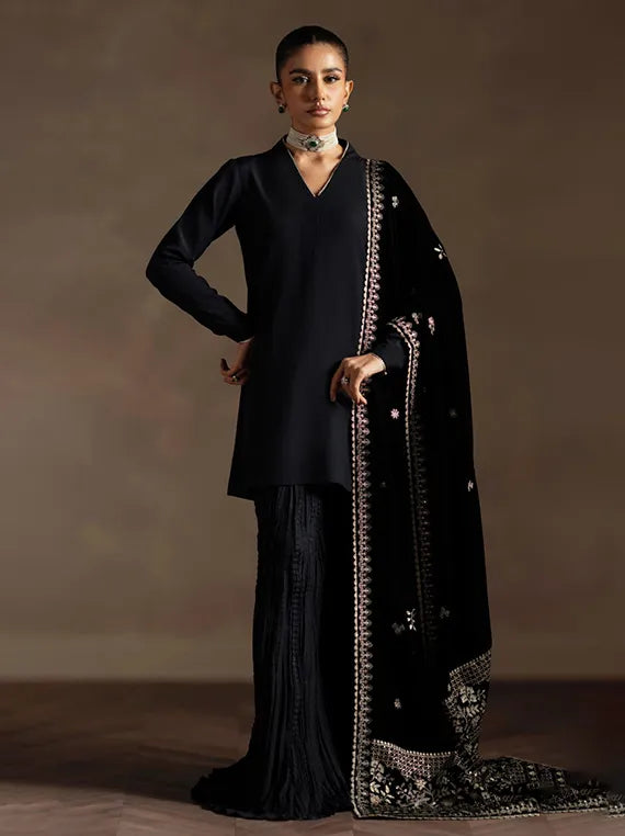 SERAN Luxe Velvet Shawl Collection 2025 (S-02)