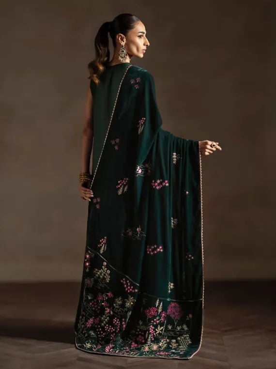 SERAN Luxe Velvet Shawl Collection 2025 (S-05)