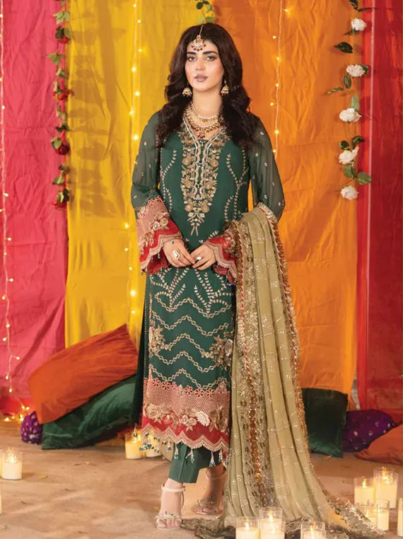 SHAGUN Embroidered Fancy Collection 2025 by Imrozia Serene (M-102 Zarva)