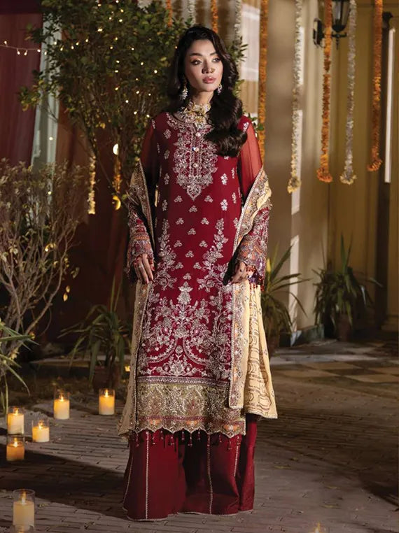SHAGUN Embroidered Fancy Collection 2025 by Imrozia Serene (M-109 Hoorain)