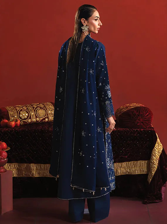SHAGUN by Neeshay Embroidered RawSilk Collection 2025 (02-FALAQ)