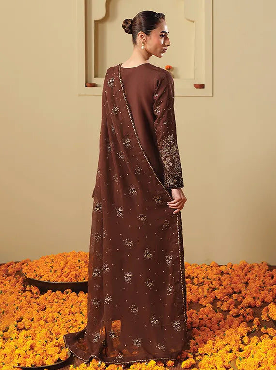 SHAGUN by Neeshay Embroidered RawSilk Collection 2025 (07-MAHROOB)