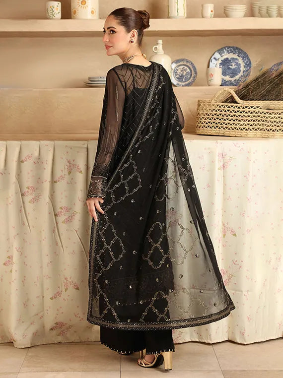 SONEHRI by Ramsha Embroidered Chiffon Collection 2025 Vol-02 (BB-206)