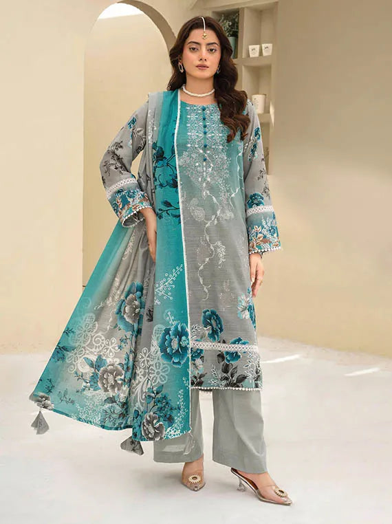 STROKES of Motion Karandi Collection 2025 by ZARA MEER (D-07)