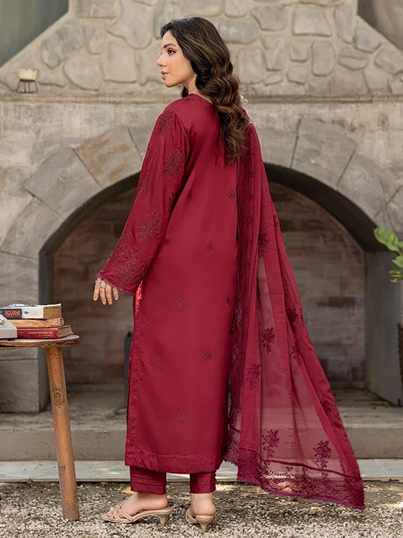 Saffron Embroidered Viscose Unstitched Collection 2026 by Azam Arts (D-2311)