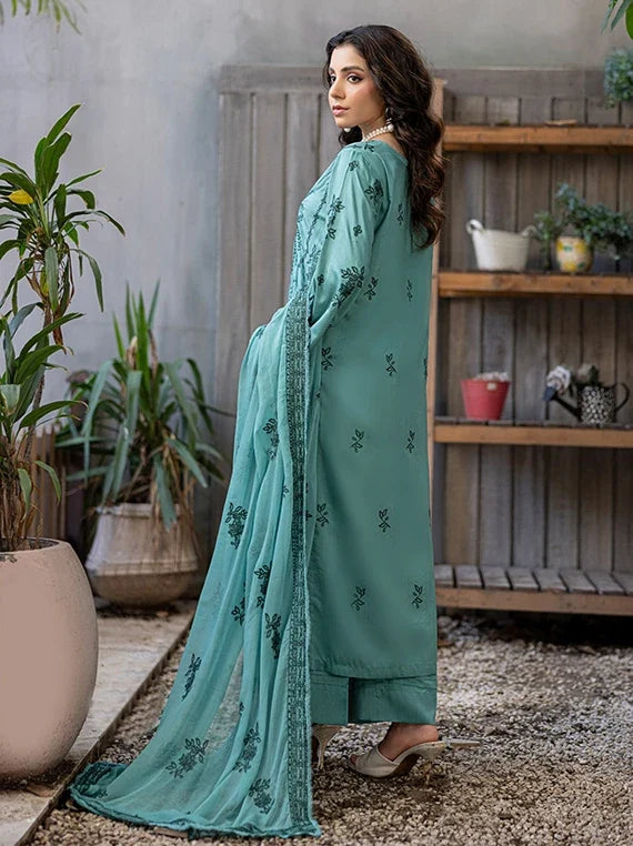 Saffron Embroidered Viscose Unstitched Collection 2026 by Azam Arts (D-2315)