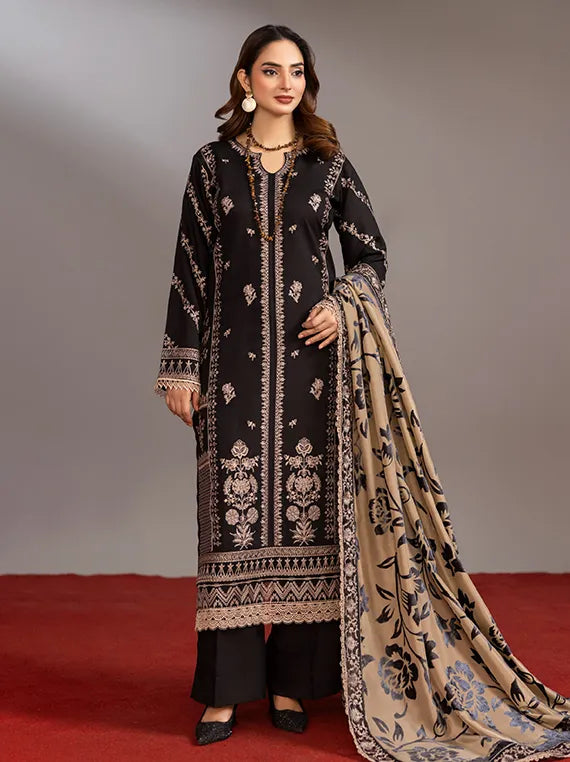 Saffron Embroidered Viscose Collection 2025 Vol-03 by Azam Arts (D-02)