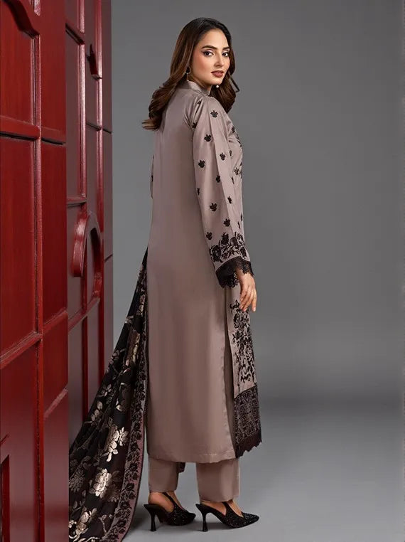 Saffron Embroidered Viscose Collection 2025 Vol-03 by Azam Arts (D-05)