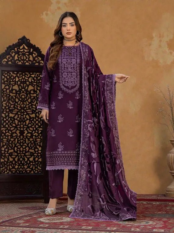 Saffron Luxe Palachi Collection 2025 Vol-04 by Azam Arts (D-2042)