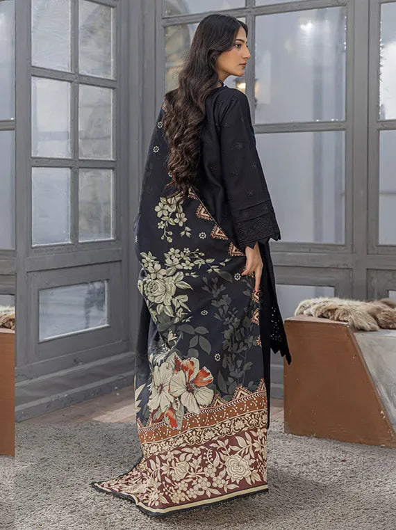 Saffron by Azam Arts Chickenkari Collection 2025 (D-04)