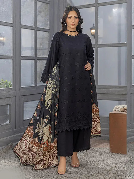 Saffron by Azam Arts Chickenkari Collection 2025 (D-04)