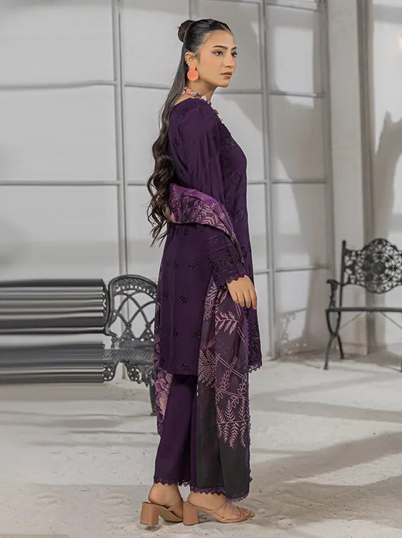 Saffron by Azam Arts Chickenkari Collection 2025 (D-08)