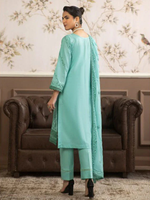 Saffron by Azam Arts Lawn Collection 2026 Vol-01 (D-2115)