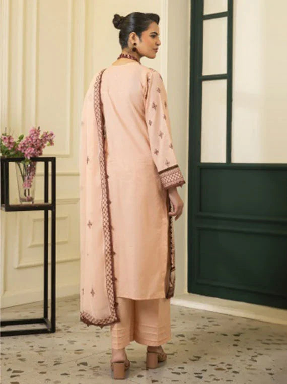 Saffron by Azam Arts Lawn Collection 2026 Vol-01 (D-2118)