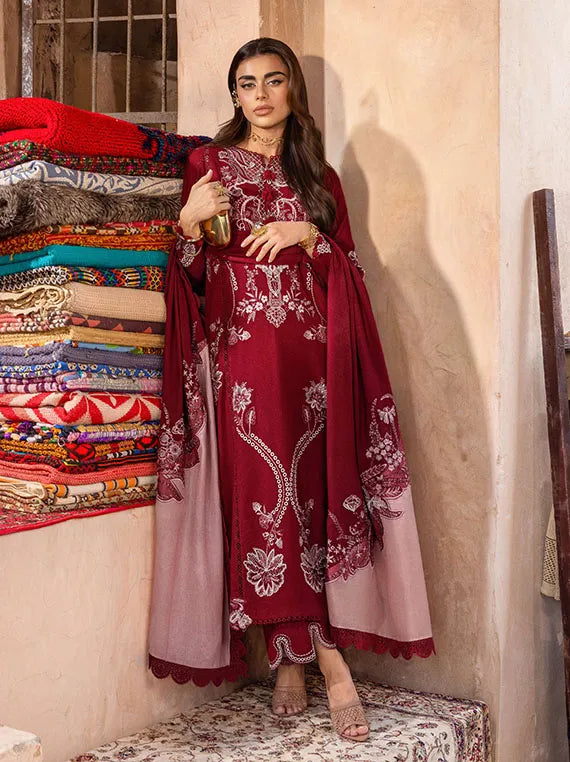 Saira Shakira Luxury Embroidered Winter 2025 (FRIYA 2-A)