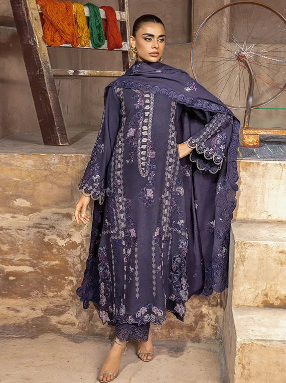 Saira Shakira Luxury Embroidered Winter 2025 (LILA 1-B)