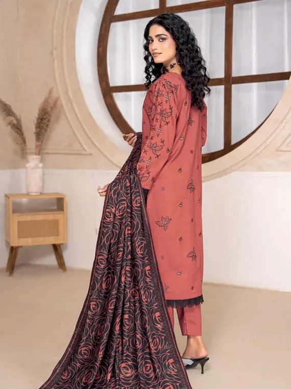 Sama Embroidered Zari Wool Collection 2025 by Chawla Fabrics (D-02)
