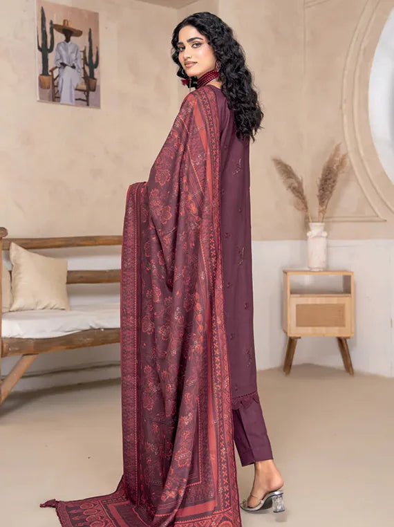 Sama Embroidered Zari Wool Collection 2025 by Chawla Fabrics (D-05)