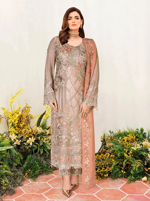 Sangeet by Ramsha Luxe Chiffon Collection 2025 Vol-02 (B-201)