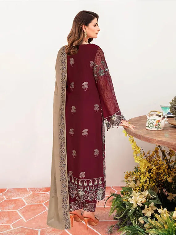 Sangeet by Ramsha Luxe Chiffon Collection 2025 Vol-02 (B-203)