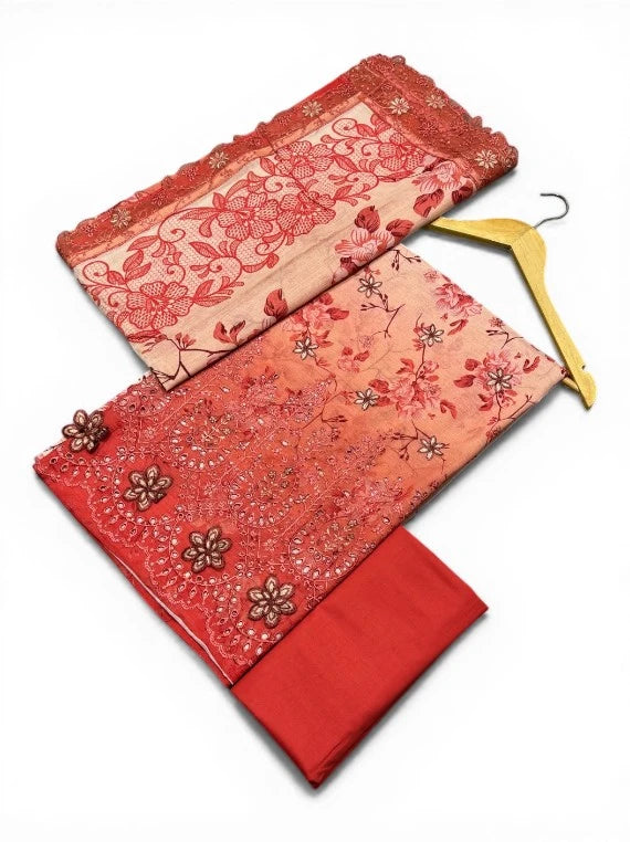 Sanober Embroidered Lawn By ABC Edit 2026 Vol-26DB22 (D-05)