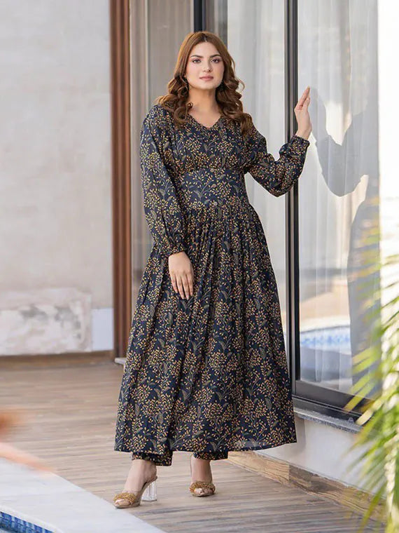 Sapna Digital Printed Lawn Collection 2025 By Sitara Textile (D-01)