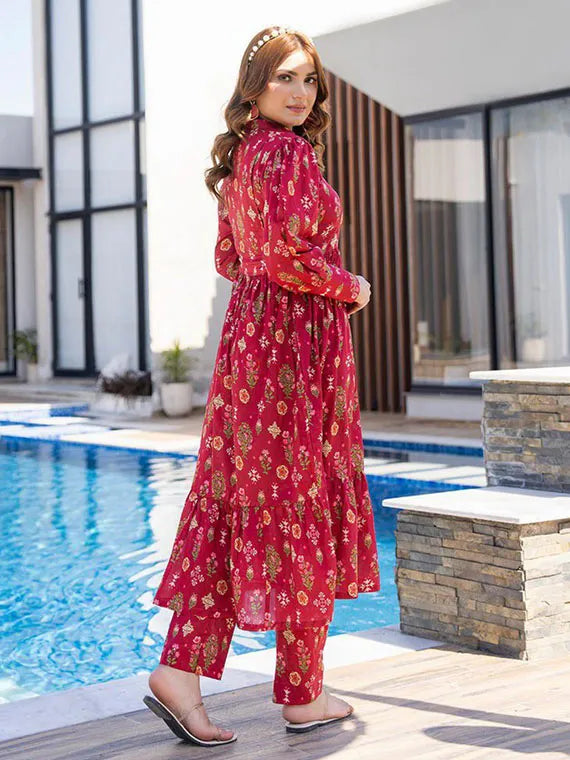Sapna Digital Printed Lawn Collection 2025 By Sitara Textile (D-06)