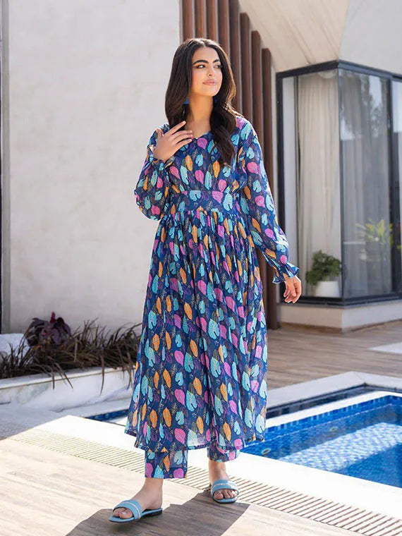 Sapna Digital Printed Lawn Collection 2025 By Sitara Textile (D-07)