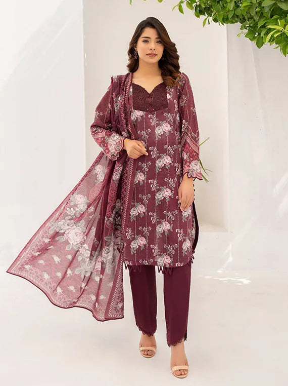 Sapna Printed Lawn Collection 2025 by Sitara Textile (2218)